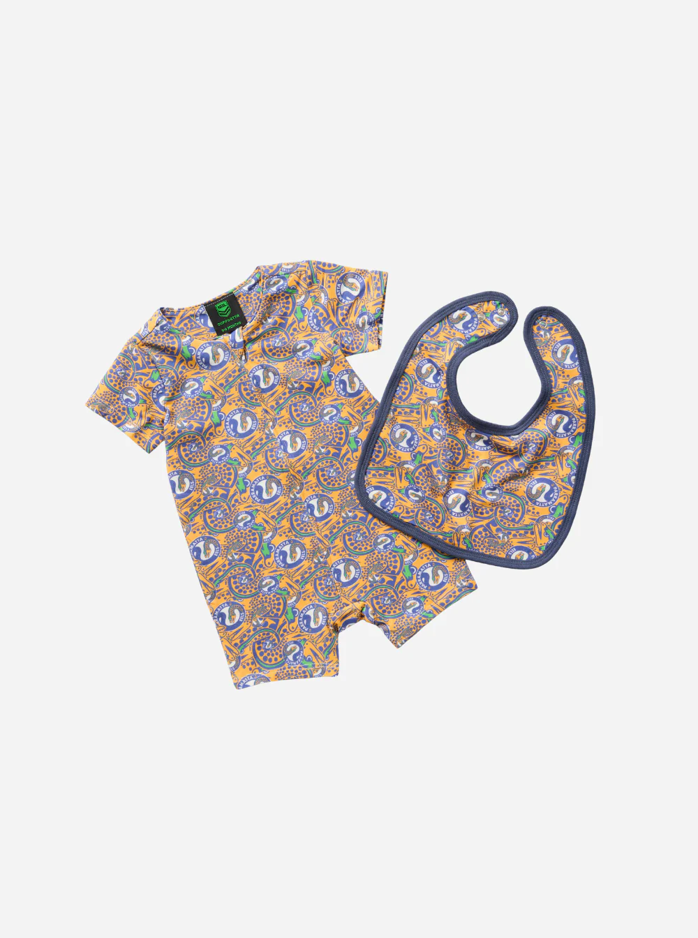 Parramatta Eels Baby Romper & Bib Pack