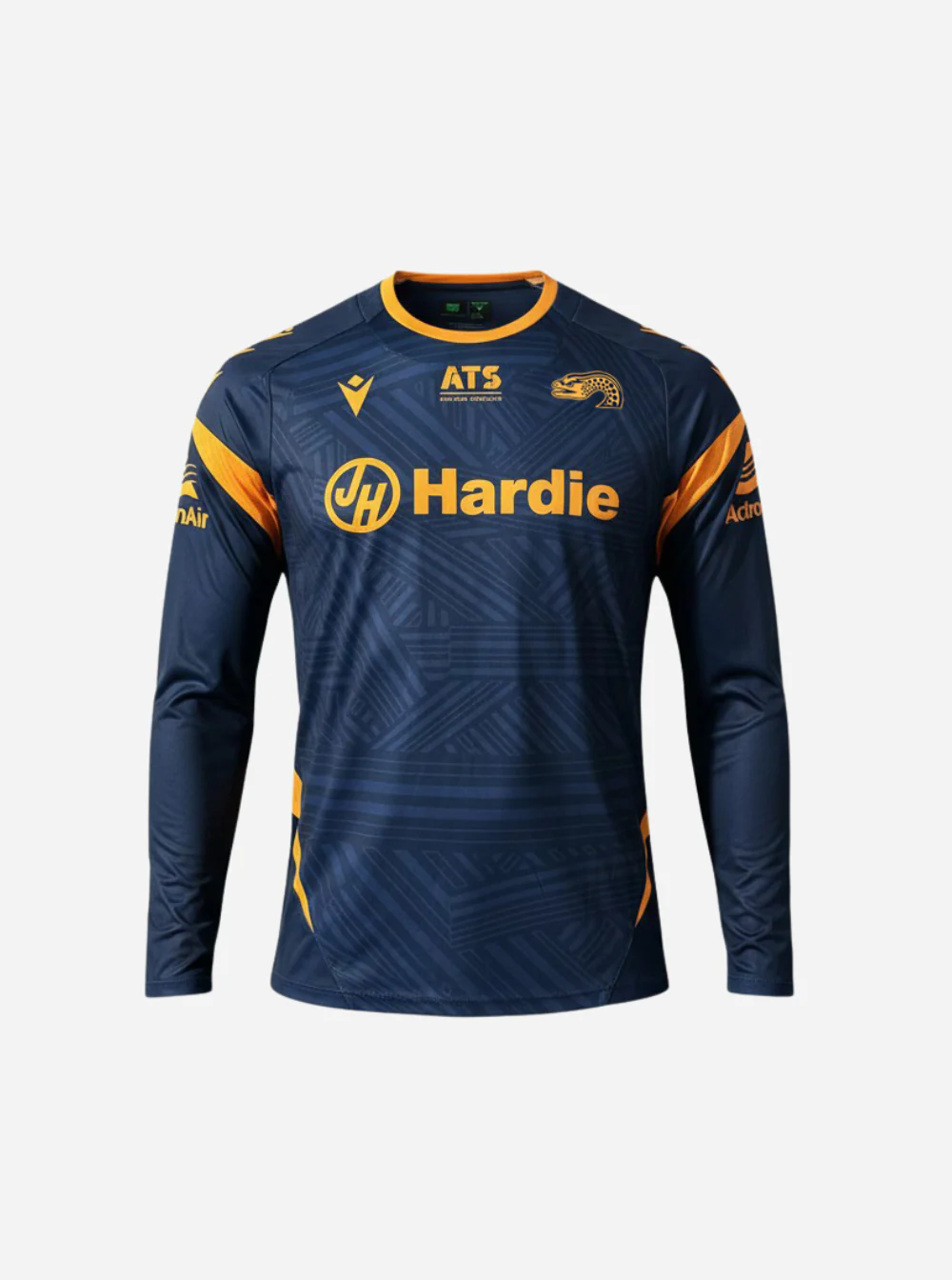 Parramatta Eels 2026 Adult Long Sleeve Training Shirt - Navy