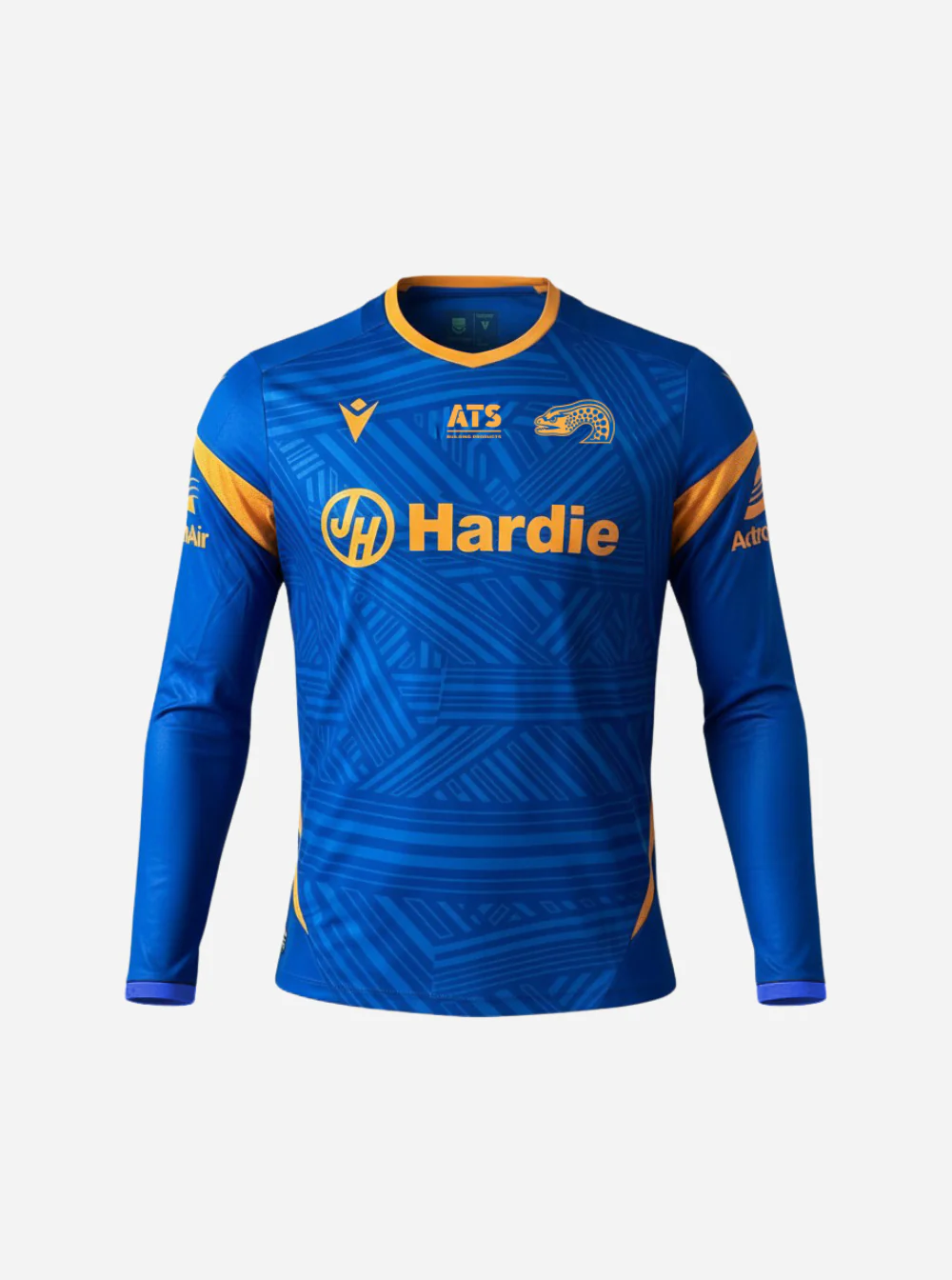 Parramatta Eels 2026 Adult Long Sleeve Training Shirt - Royal