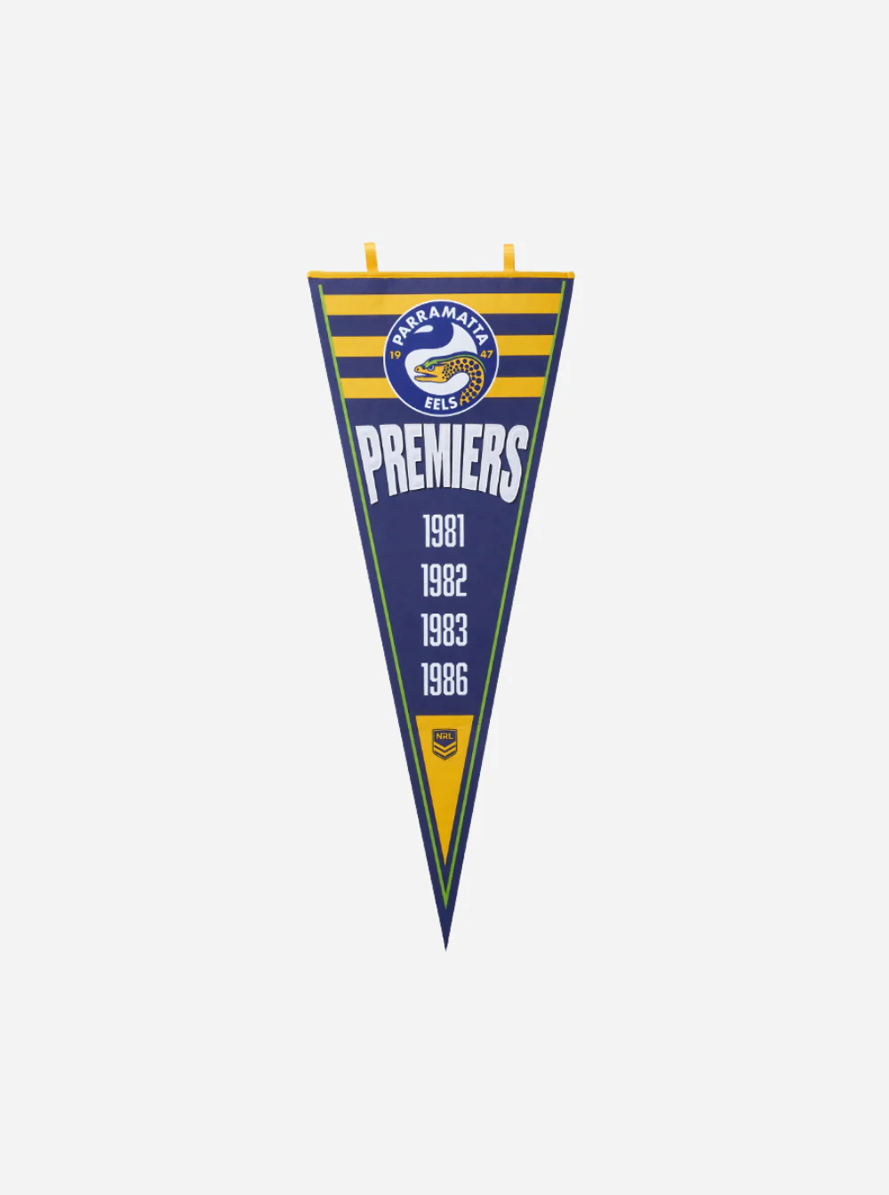 Parramatta Eels Premiers Pennant Flag