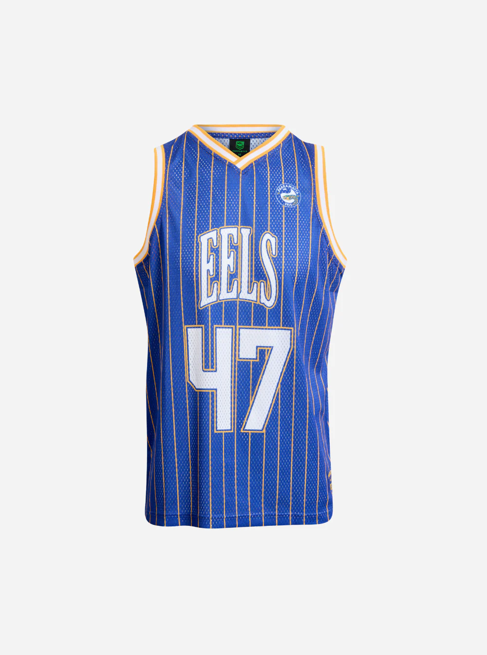 Parramatta Eels Adult Basketball Singlet