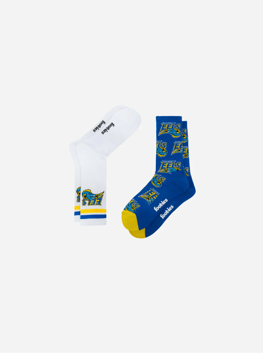 Parramatta Eels Retro Sneaker Sock 2 Pack