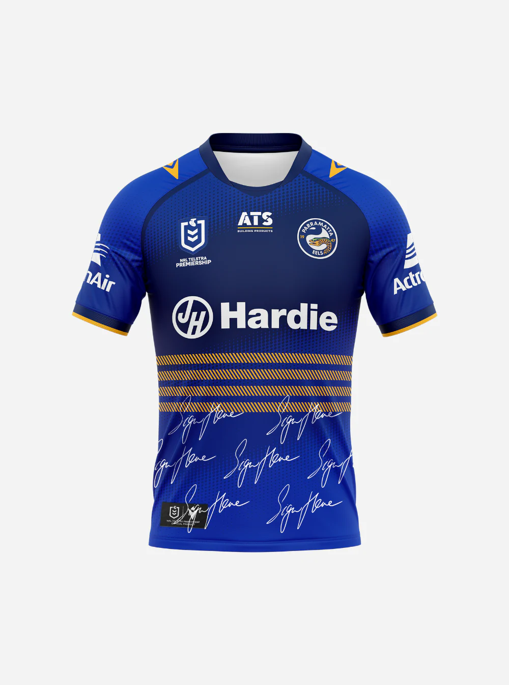 Parramatta Eels 2025 Signed Home Jersey