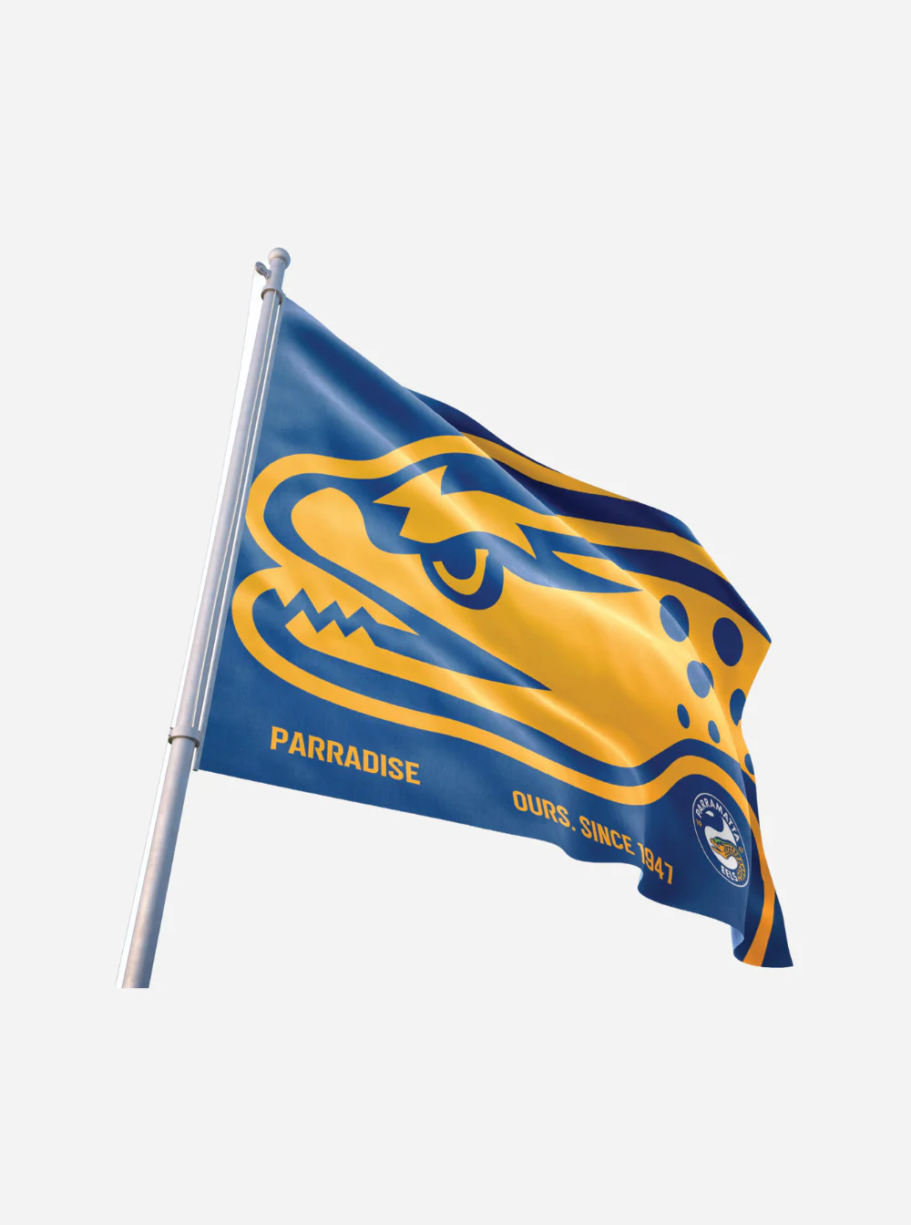 Parramatta Eels 2025 Game Day Flag