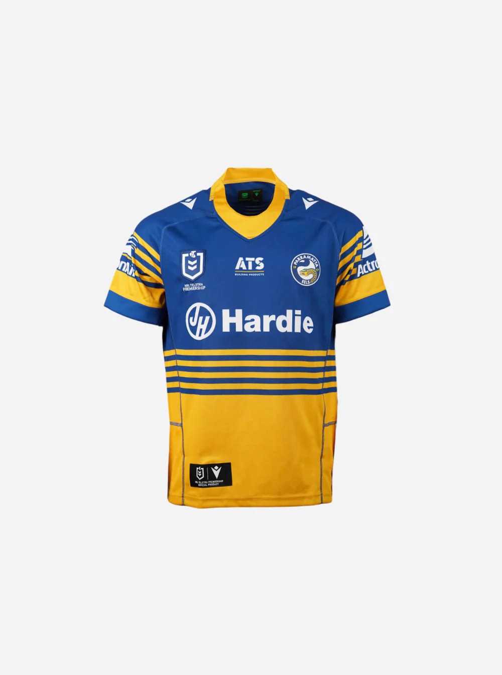 Parramatta Eels 2025 Macron Kids Heritage Jersey