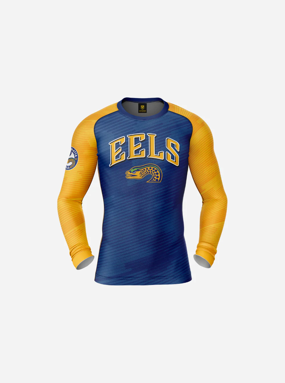 Parramatta Eels Youth "Barrel" Youth Rash Vest
