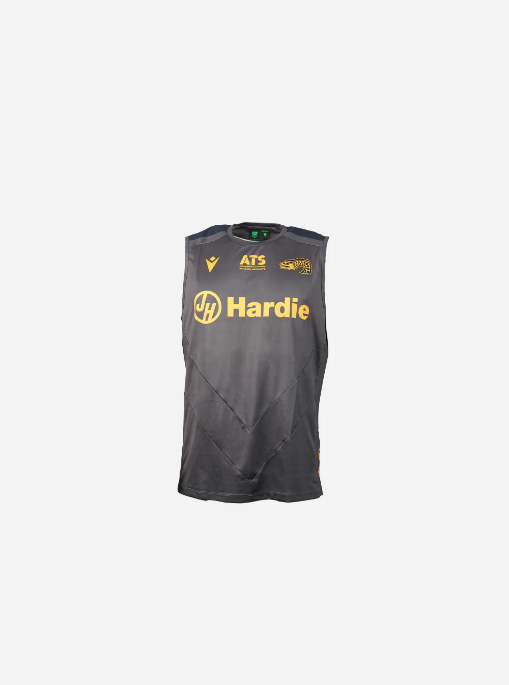 Parramatta Eels 2025 Kids Training Singlet - Grey