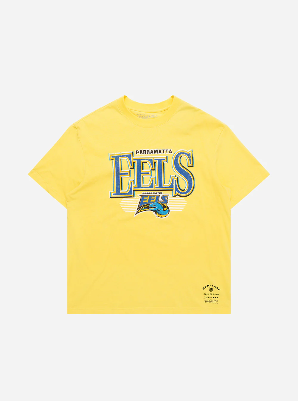 Parramatta Eels x Mitchell & Ness Bevelled Logo Tee