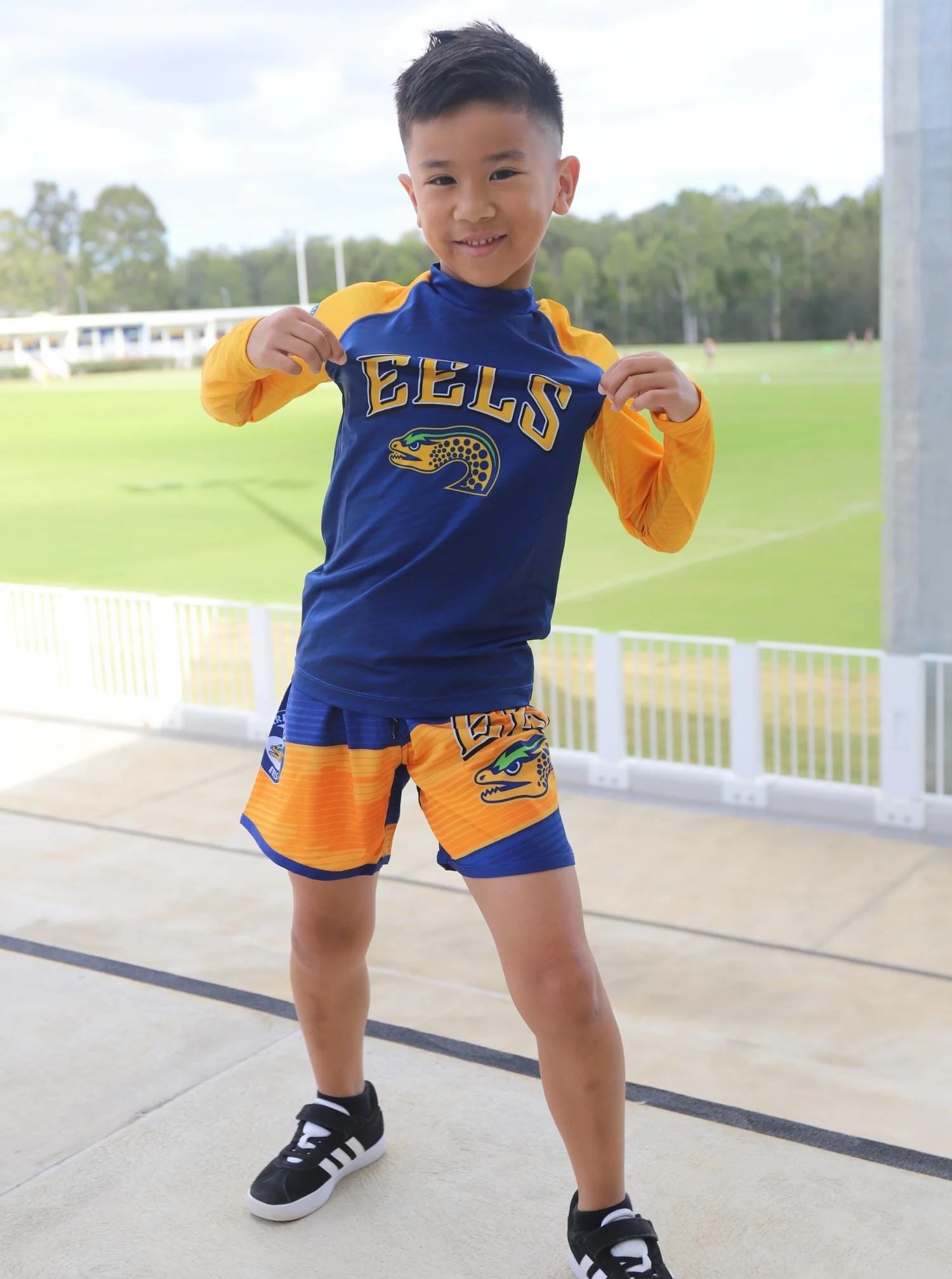 Parramatta Eels Youth "Barrel" Board Shorts
