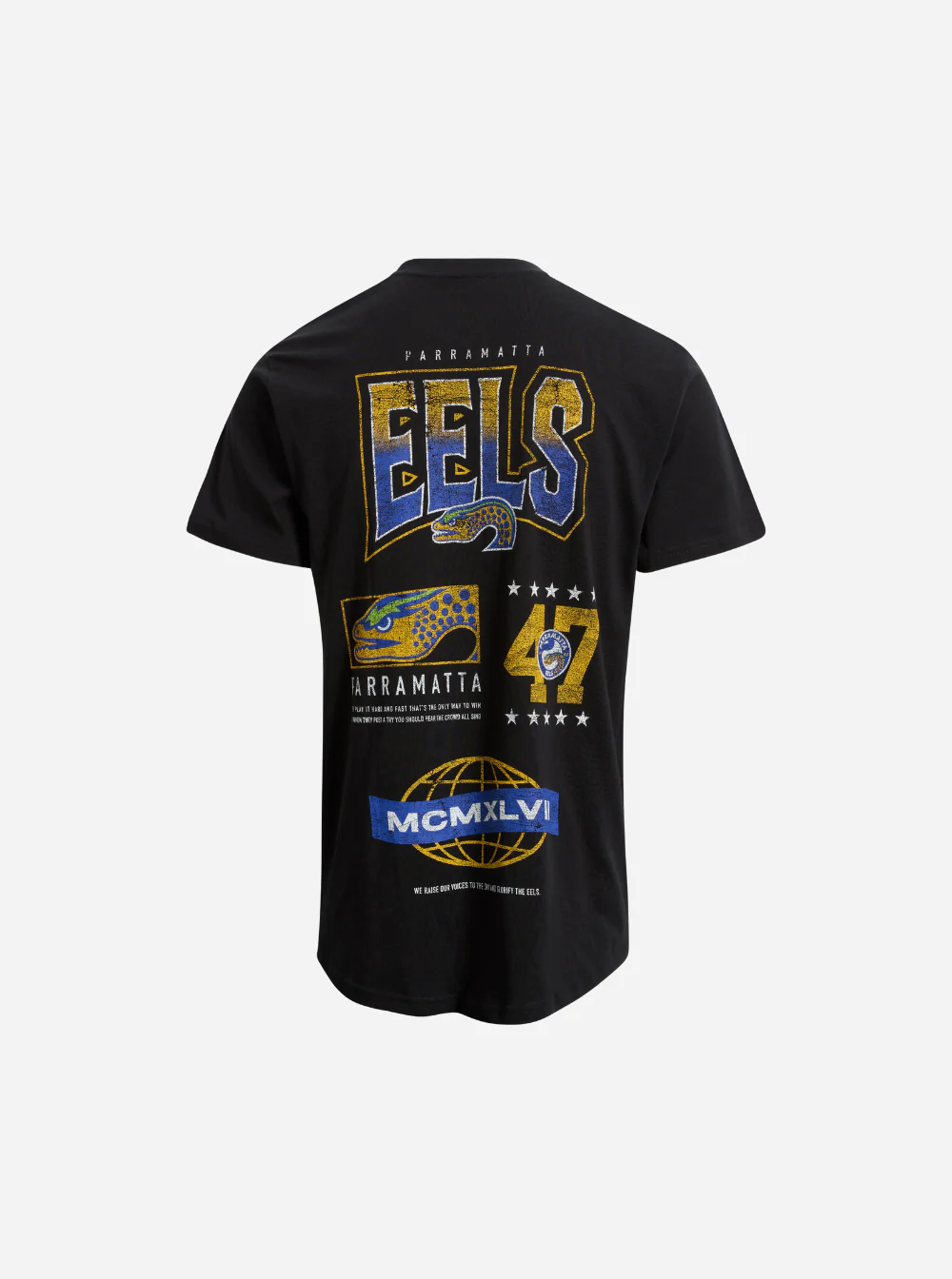 Parramatta Eels Adult Scoop Back T-Shirt