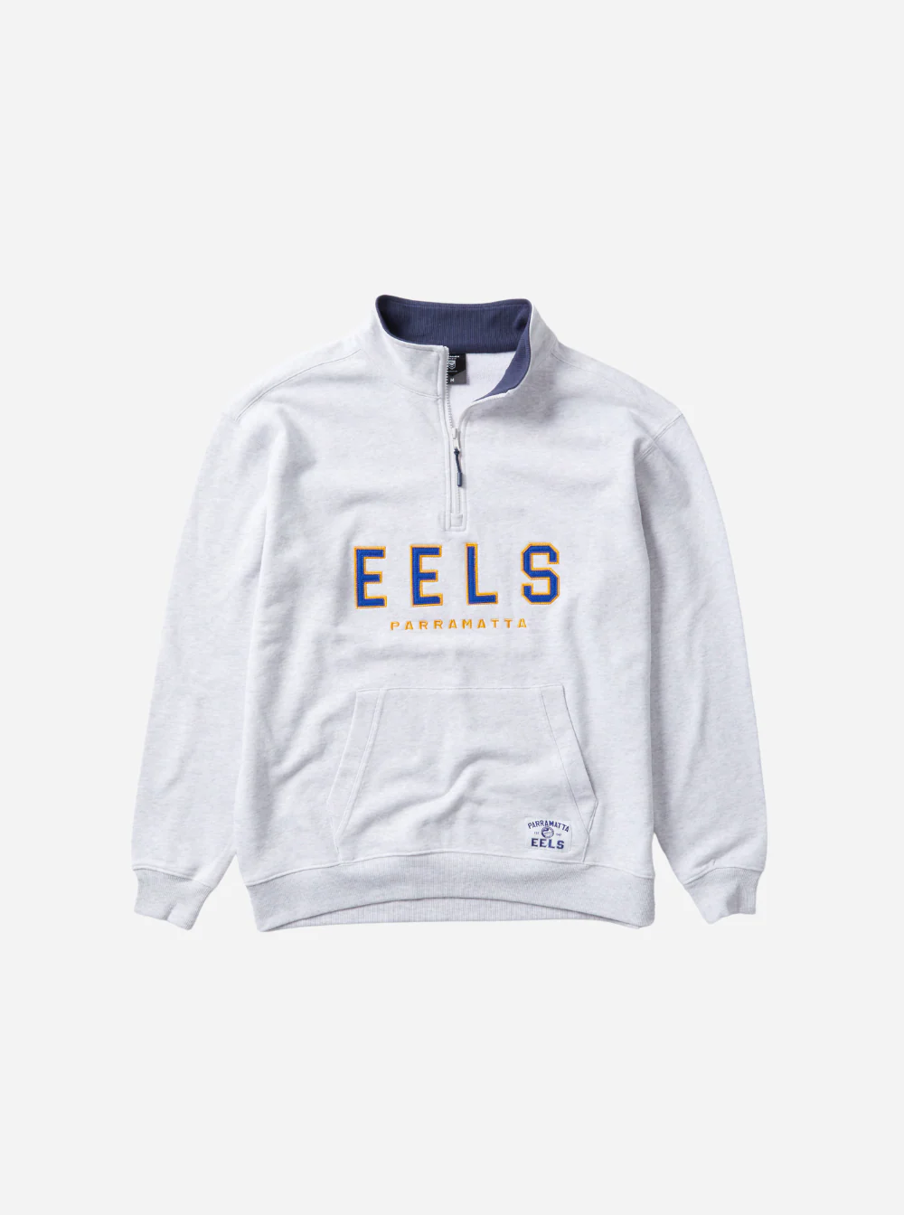 Parramatta Eels Bleacher Athletic Adult Half Zip Fleece