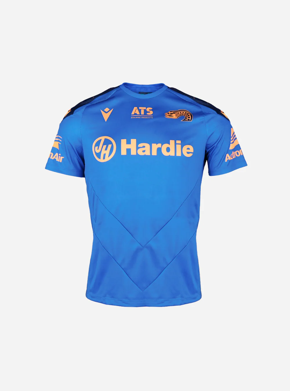 Parramatta Eels 2025 Kids Player Training T-Shirt - Blue