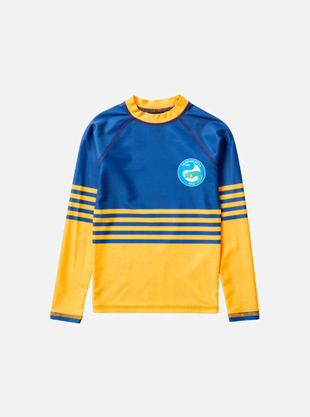 Parramatta Eels Bleacher Athletic Youth Swim Rashie