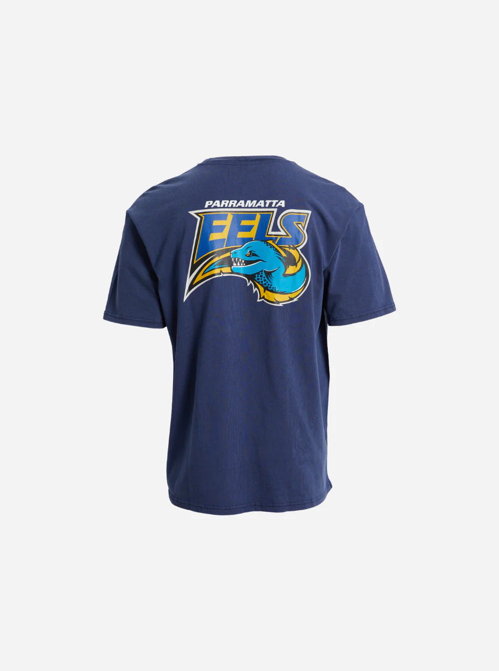 Parramatta Eels Bleacher Athletic Adult Retro Logo T-Shirt