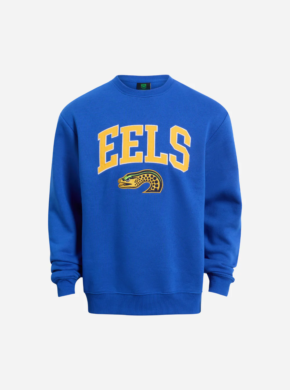 Parramatta Eels Adult Stacked Fleece Crew