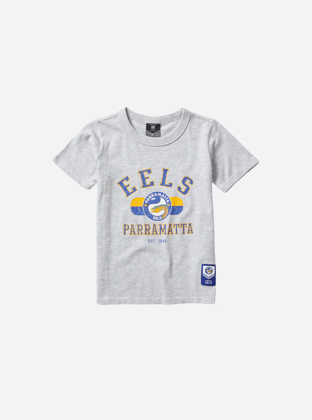Parramatta Eels Bleacher Athletic Youth Marle T-Shirt