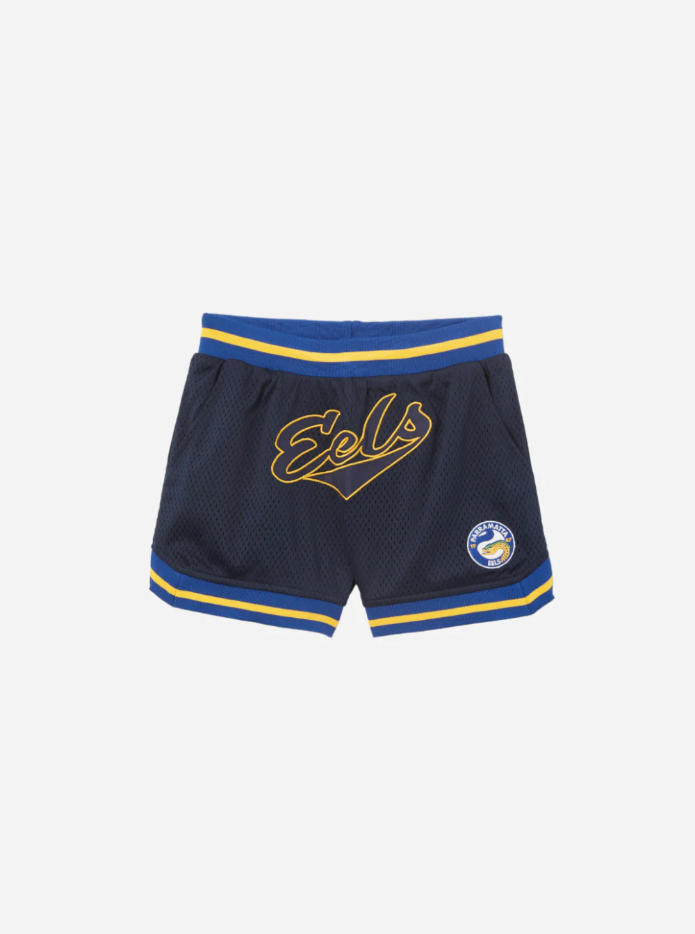 Parramatta Eels Kids Bleacher Athletic Basketball Shorts